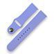 Ремешок силиконовый 20 мм для Motorola Moto Watch 70 сиреневый 0055537 фото 5