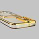 Чохол для Samsung Galaxy M15 (SM-M156) із золотою окантовкою з кишенькою для карток на самсунг м15 золотий 0013257 фото 5