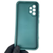 Чохол силіконовий Soft Touch з 3D принтом для Samsung Galaxy A32 4G (SM-A325F) темно-зелений (Повний захист камери) 0040516 фото 2