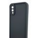 Чехол силиконовый Soft Touch для Samsung Galaxy A02 черный (Полная защита камеры) 0053935 фото 4