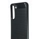 Чехол для телефона Samsung Galaxy S23 (SM-S911B) карбоновый противоударный с высокими бортами черный 0052231 фото 2