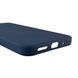 Чехол для Xiaomi Redmi 12 4G силиконовый с микрофиброй нескользящий на сяоми редми 12 4г темно-синий 0032572 фото 6