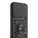 Чехол со шторкой камеры для Xiaomi Poco X8 Pro черный (армированный, кольцо-держатель) 0059821 фото 4