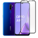 Захисне скло для телефона Oppo A9 (2020) протиударне повноекранне на оппо а9 (2020) чорне 0038592 фото 1
