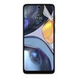 Плёнка гидрогелевая для Motorola Moto G22 (PATW0031) МАТОВАЯ противоударная на моторола мото г22 прозрачная