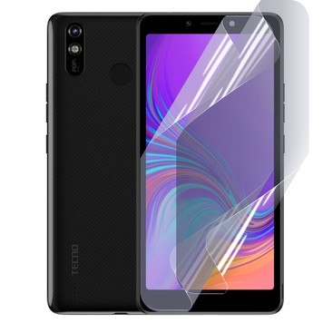 Плівка гідрогелева для Tecno Pop 2 Plus МАТОВА протиударна на техно поп 2 плюс прозора 0035105 фото