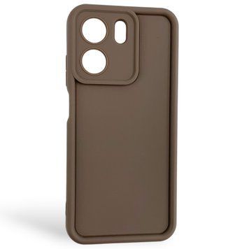 Чохол силіконовий Soft Touch для Oppo A5X 4G коричневий (Повний захист камери) 0054202 фото