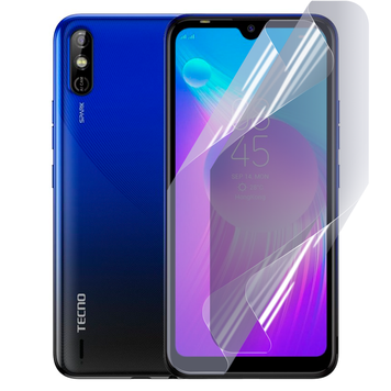 Плівка гідрогелева для Tecno Spark GO 2019 МАТОВА протиударна на техно спарк го 2019 прозора 0035205 фото
