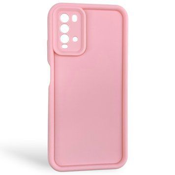Чехол силиконовый Soft Touch для Xiaomi Poco M3 розовый (Полная защита камеры) 0053836 фото