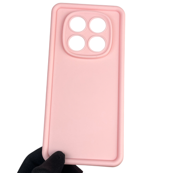 Чохол силіконовий Soft Touch для Xiaomi Redmi Note 14 Pro 4G рожевий (Повний захист камери) 0040031 фото
