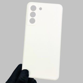 Чохол для Samsung Galaxy S21 FE SM-G990B із квадратними гранями із захистом камери на самсунг с21 фе білий 0001526 фото