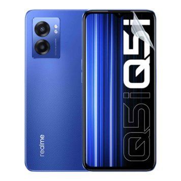 Антишпигун приватна плівка гідрогелева для Realme Q5i на реалмі к'ю5і прозора 0029458 фото