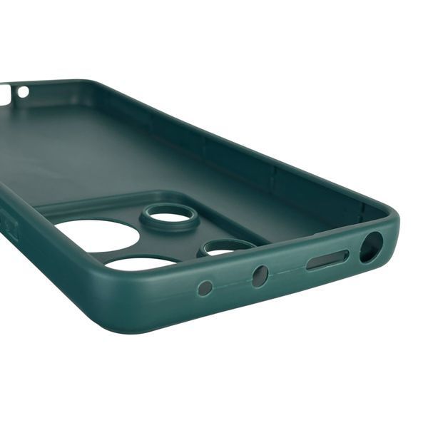 Чехол силиконовый оригинальный Soft Touch с 3D принтом волшебной минни маус для Xiaomi Poco M6 Pro 4G темно-зеленый (Полная защита камеры) 0050139 фото