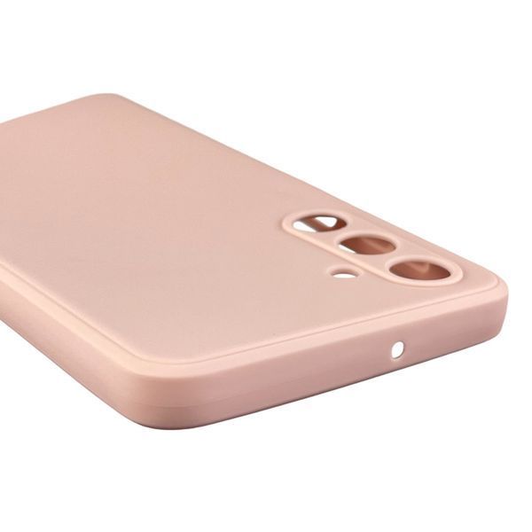 Чохол для Samsung Galaxy M54 5G (SM-M546B) з квадратними гранями із захистом камери на самсунг м54 пудровий 0012645 фото