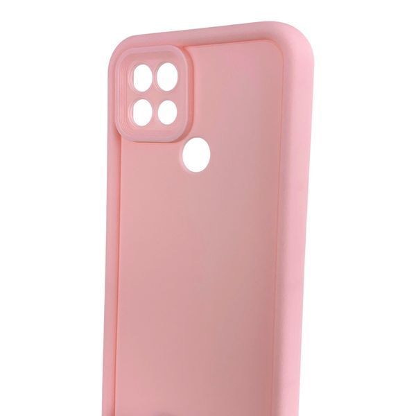 Чехол силиконовый Soft Touch для Oppo A15 розовый (Полная защита камеры) 0054307 фото