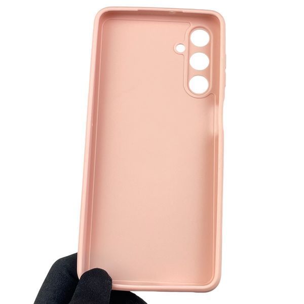 Чохол для Samsung Galaxy M54 5G (SM-M546B) з квадратними гранями із захистом камери на самсунг м54 пудровий 0012645 фото