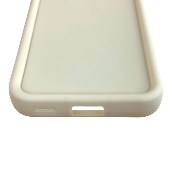 Чохол силіконовий Soft Touch для Samsung Galaxy S21 молочний (Повний захист камери) 0054036 фото