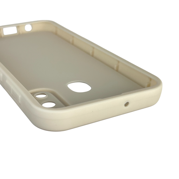 Чохол силіконовий Soft Touch з 3D принтом для Samsung Galaxy A30 (SM-A305F) молочний (Повний захист камери) 0041925 фото