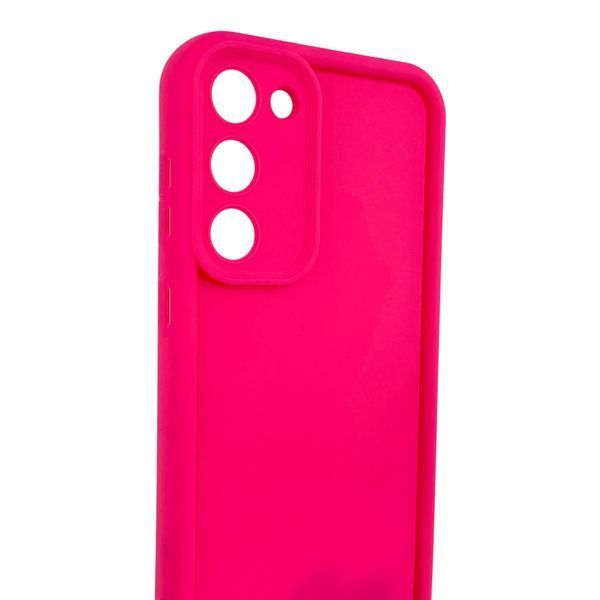 Чехол силиконовый Soft Touch для Samsung Galaxy S23 Plus малиновый (Полная защита камеры) 0054081 фото