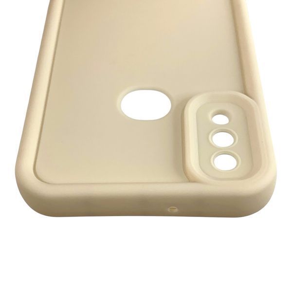 Чехол силиконовый Soft Touch для Samsung Galaxy A10s молочный (Полная защита камеры) 0053986 фото