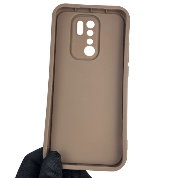 Чохол силіконовий оригінальний Soft Touch з 3D принтом милий ведмедик для Xiaomi Redmi 9 коричневий (Повний захист камери) 0043709 фото