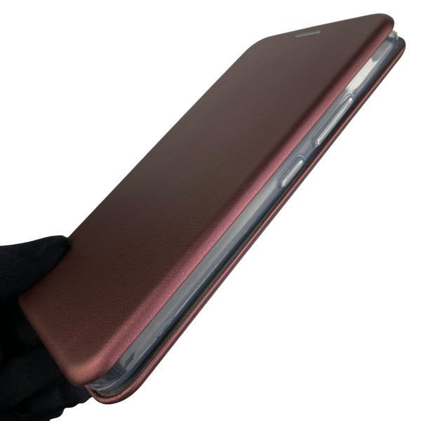 Чехол-книжка для Tecno Pop 4 BC2c с подставкой на техно поп 4 бордовая 0001679 фото
