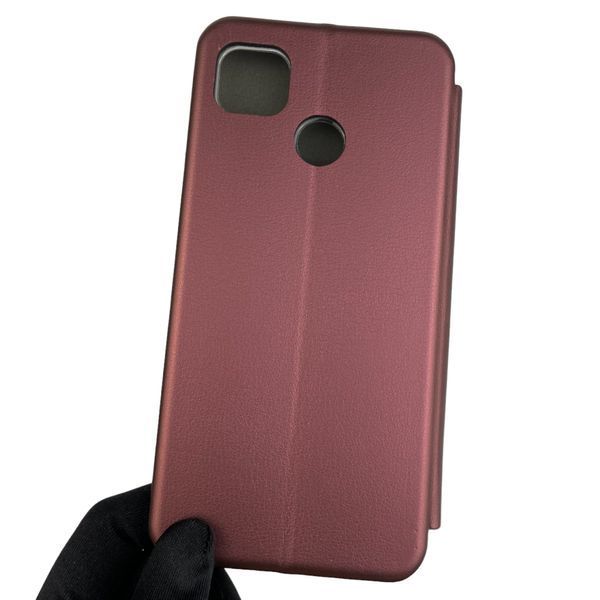 Чехол-книжка для Tecno Pop 4 BC2c с подставкой на техно поп 4 бордовая 0001679 фото