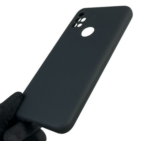 Чехол для Motorola Moto G30 (989606) силиконовый с микрофиброй нескользящий на моторола г30 черный 0031775 фото