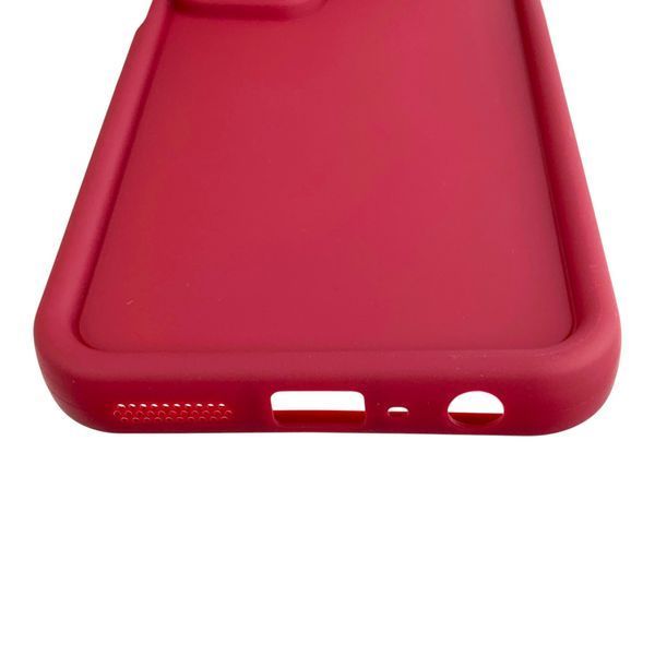 Чехол силиконовый Soft Touch для Oppo A60 бордовый (Полная защита камеры) 0054137 фото