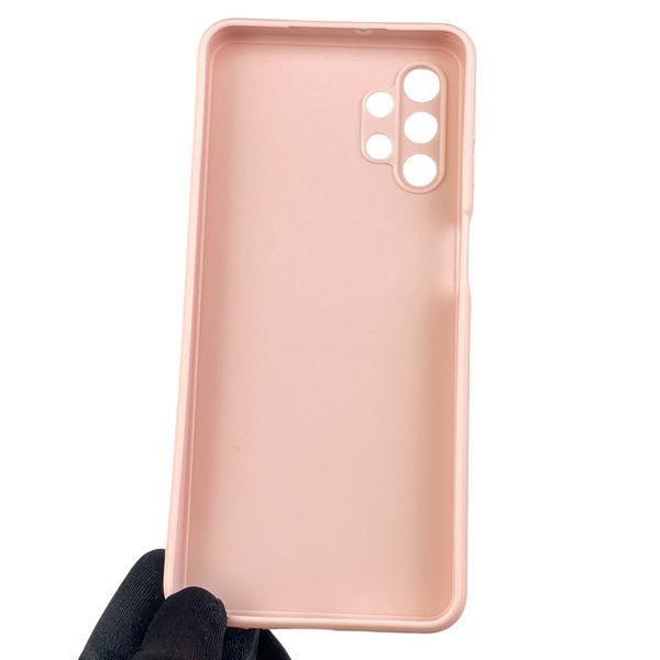 Чехол для Samsung Galaxy A32 5G (SM-A326F) с квадратными гранями с защитой камеры на самсунг а32 5г пудровый 0012595 фото