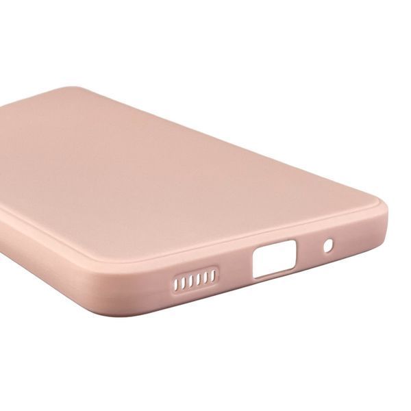 Чохол для Samsung Galaxy M54 5G (SM-M546B) з квадратними гранями із захистом камери на самсунг м54 пудровий 0012645 фото