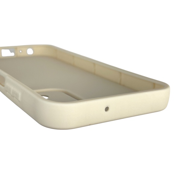 Чехол силиконовый Soft Touch с 3D принтом для Samsung Galaxy A05S (SM-A057) молочный (Полная защита камеры) 0041861 фото
