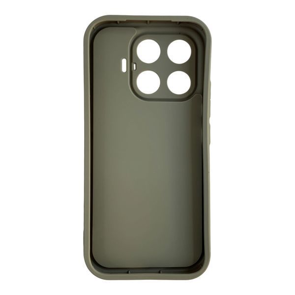 Чохол з новорічним принтом для Xiaomi 17T коричневий (ялинки, пряникові будиночки) 0073761 фото