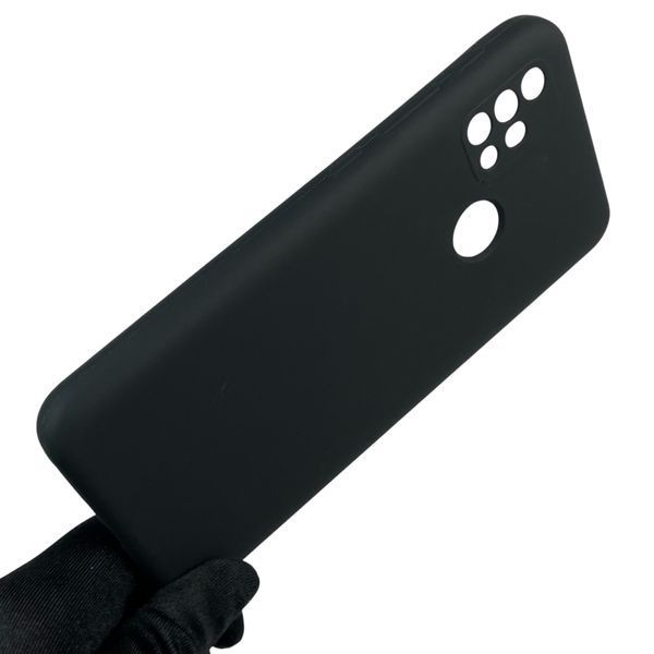 Чехол для Motorola Moto G30 (989606) силиконовый с микрофиброй нескользящий на моторола г30 черный 0031775 фото