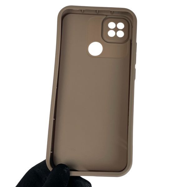 Чохол силіконовий Soft Touch для Xiaomi Redmi 10A коричневий (Повний захист камери) 0039889 фото
