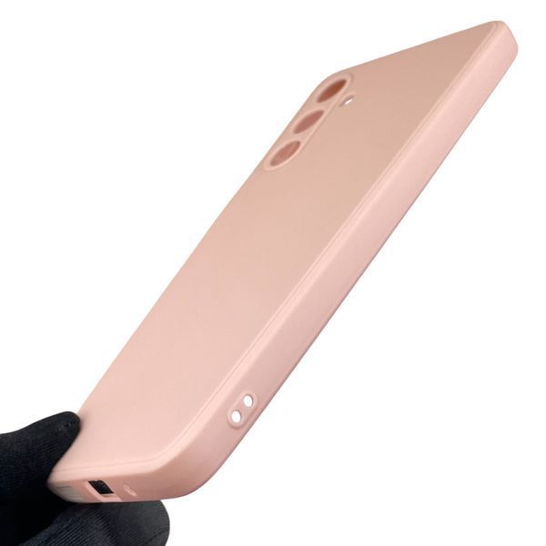 Чохол для Samsung Galaxy M54 5G (SM-M546B) з квадратними гранями із захистом камери на самсунг м54 пудровий 0012645 фото