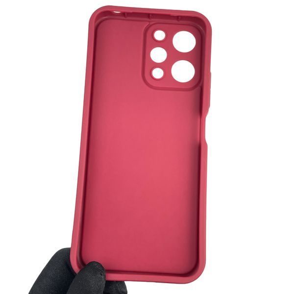 Чохол силіконовий оригінальний Soft Touch з 3D принтом чарівна мінні маус для Xiaomi Redmi 12 бордовий (Повний захист камери) 0049939 фото