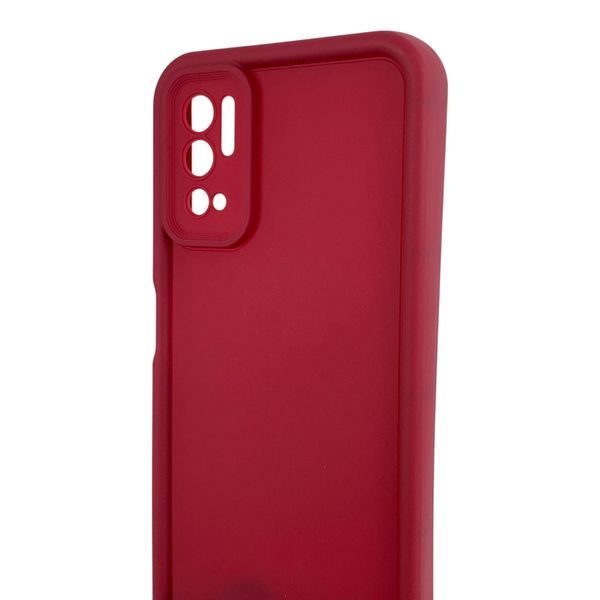 Чохол силіконовий Soft Touch для Xiaomi Redmi Note 10 5G бордовий (Повний захист камери) 0053886 фото