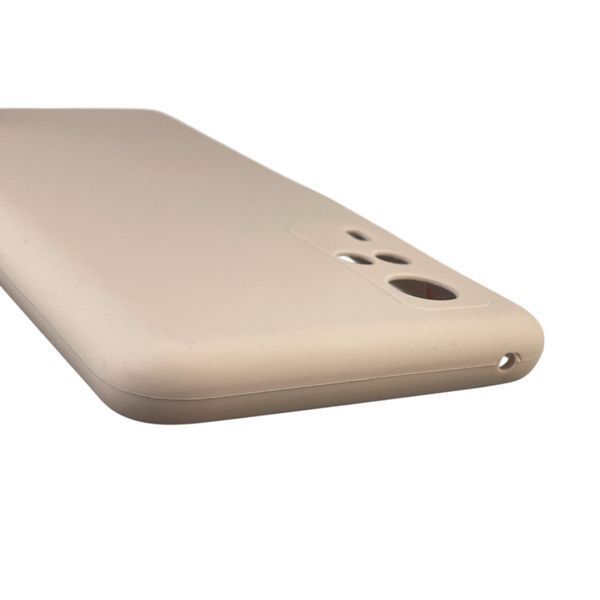 Чехол для Vivo Y31 силиконовый с микрофиброй нескользящий на виво у31 пудровый 0032359 фото