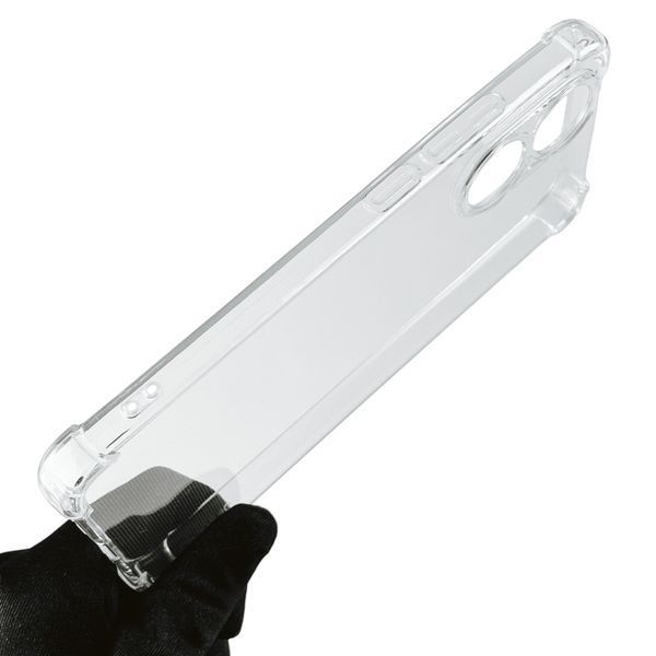 Чехол для OPPO A78 (4G) с бронь углами выше экрана противоударный на оппо а78 4г прозрачный 0007772 фото