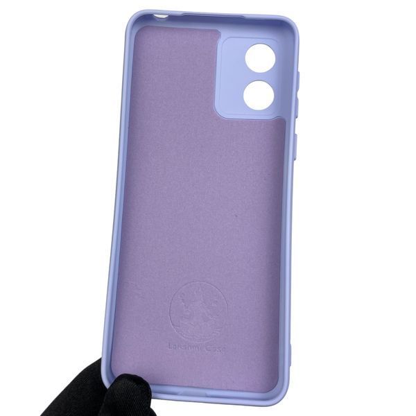Чехол для Motorola Moto E13 PAXT0034 матовый с микрофиброй с защитой камеры на моторола е13 сиреневый 0001712 фото