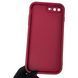 Чохол силіконовий Soft Touch з 3D принтом для Apple iPhone 7 Plus бордовий (Повний захист камери) 0044607 фото 2