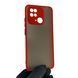 Чохол для телефона Xiaomi Redmi 10C з високими бортами із захистом камери на сяомі редмі 10с червоний 0026195 фото 1