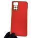 Чохол для Xiaomi Redmi Note 11S глянсовий із золотою окантовкою із захистом камери на сяомі редмі нот 11с червоний 0007896 фото 1