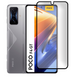 Защитное стекло МАТОВОЕ для телефона Xiaomi Poco F4 GT противоударное полноэкранное на сяоми поко ф4 гт черное 0039302 фото 1