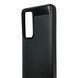 Чохол для Motorola Edge (2021) чорний карбон (під карбон, тонкий) 0060017 фото 4