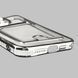 Чохол для Apple iPhone 15 Pro Max зі срібною окантовкою з кишенькою для карток на айфон 15 про макс срібний 0013025 фото 6