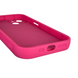 Чехол силиконовый Soft Touch с 3D принтом для Apple iPhone 13 малиновый (Полная защита камеры) 0040236 фото 3