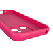 Чехол силиконовый Soft Touch с 3D принтом женским для Xiaomi Redmi 12C малиновый (Полная защита камеры) 0042911 фото 5