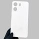 Чохол для Xiaomi Poco C65 однотонний з квадратними гранями із захистом камери на сяомі поко с65 білий 0002310 фото 1